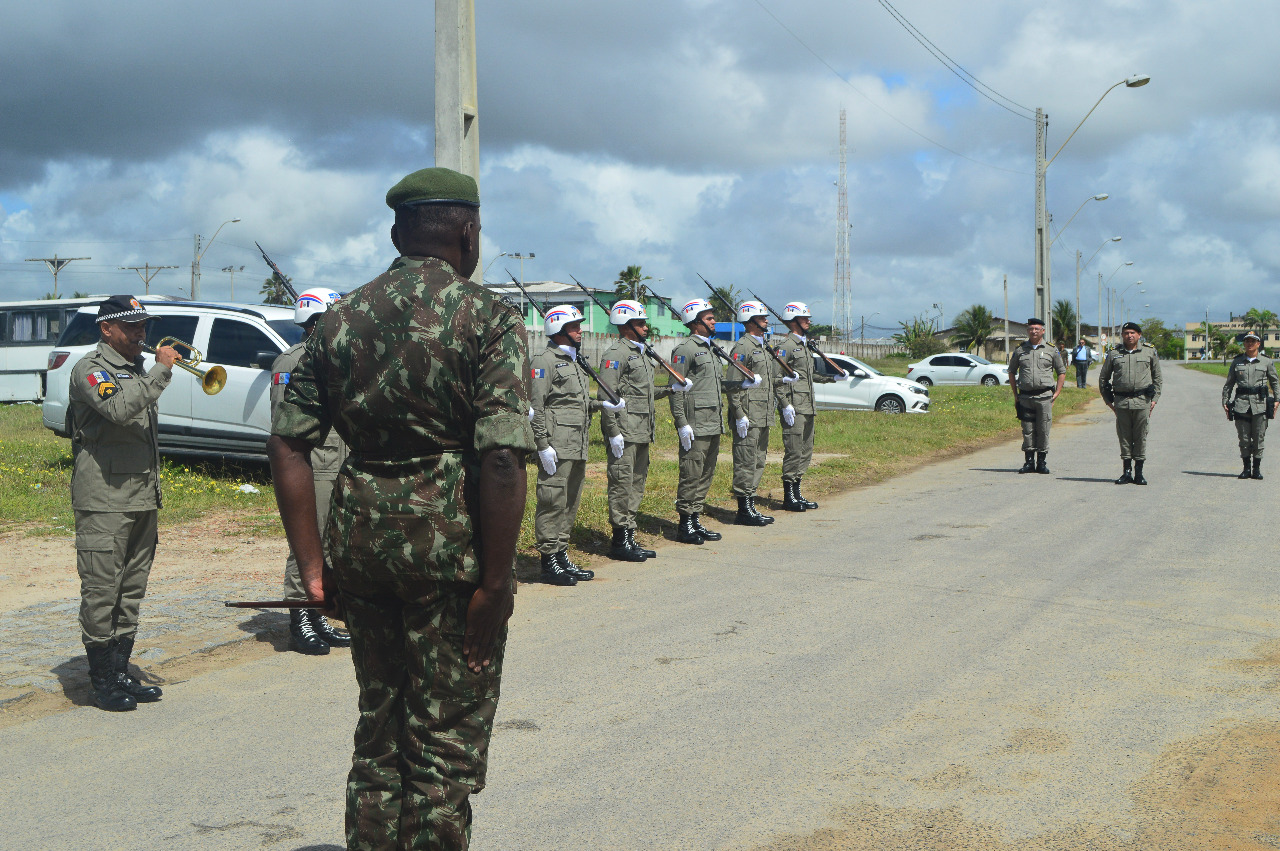 Comandante Da 10ª Brigada De Infantaria Motorizada Visita Polícia Militar E O Corpo De Bombeiros 